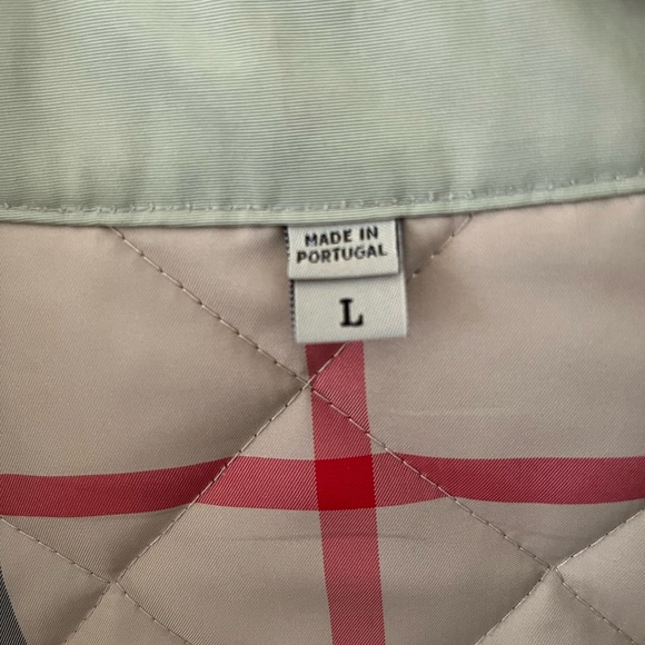 Men’s large quilted Burberry coat - Picture 3 of 5